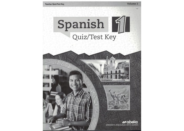 Abeka spanish 1 test 11