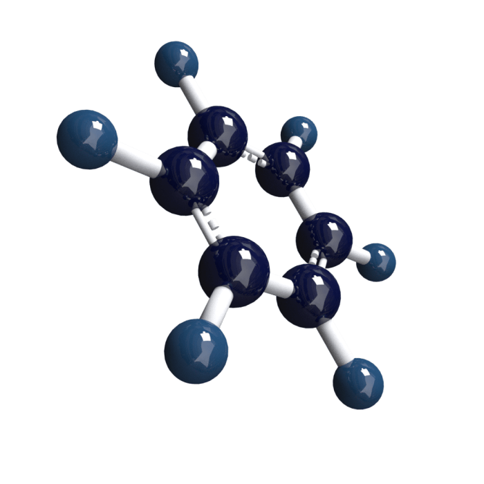 Molecule benzene